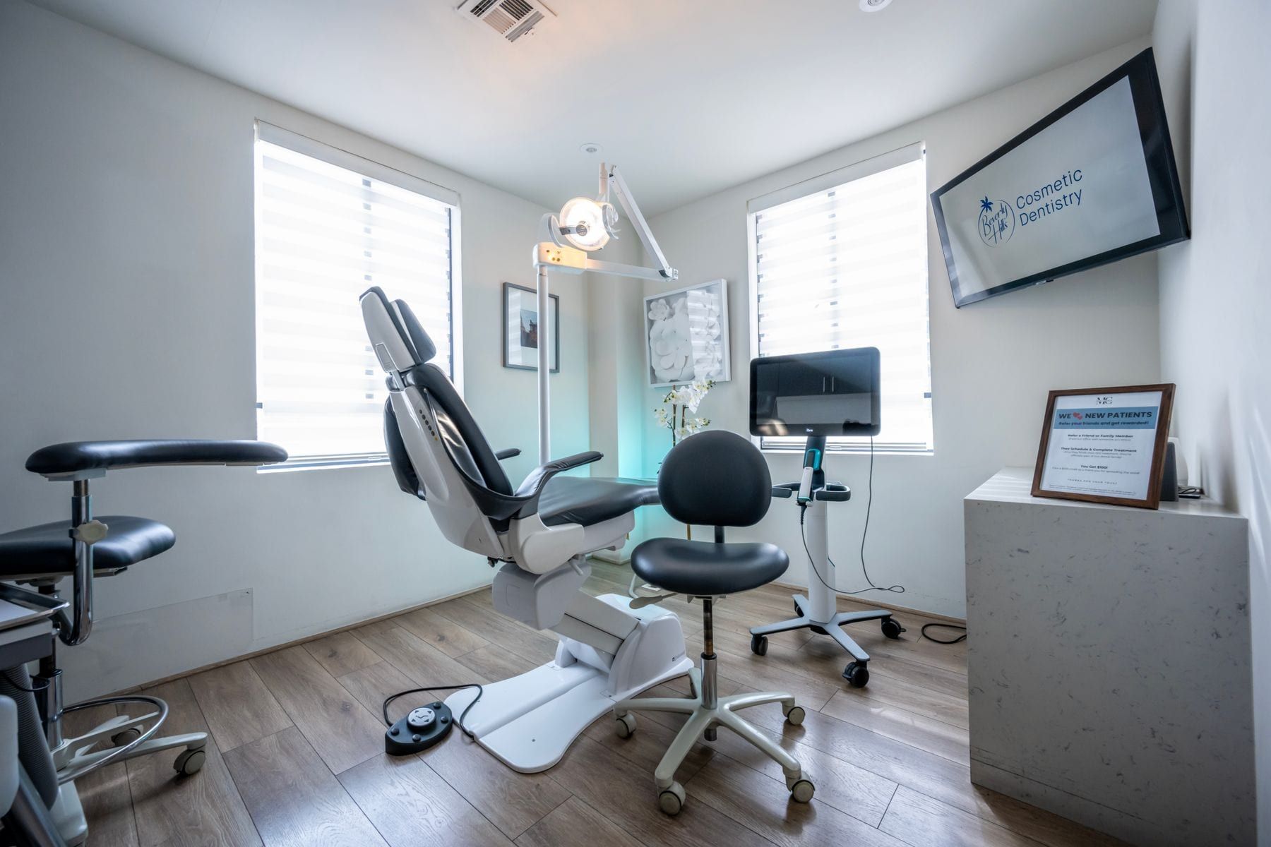 Private treatment suites
