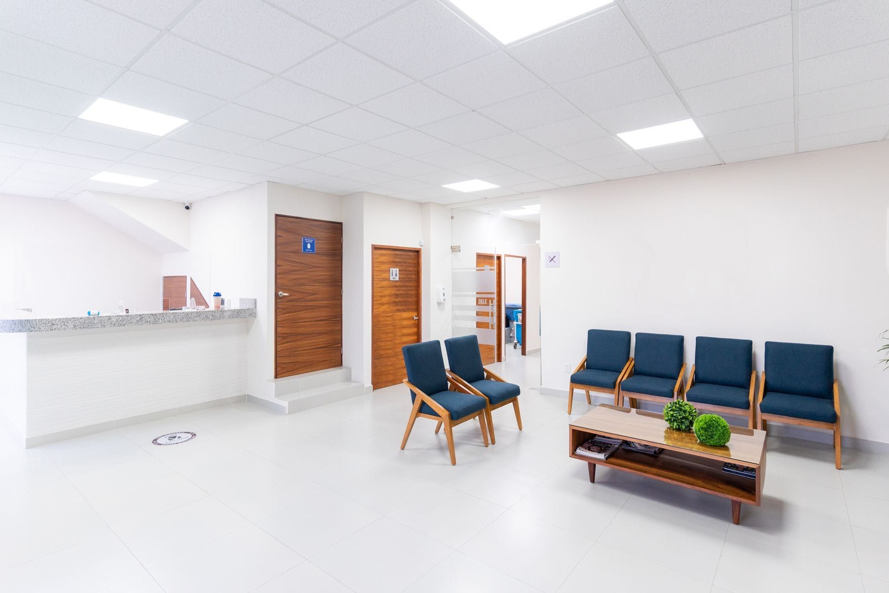 Calm waiting area